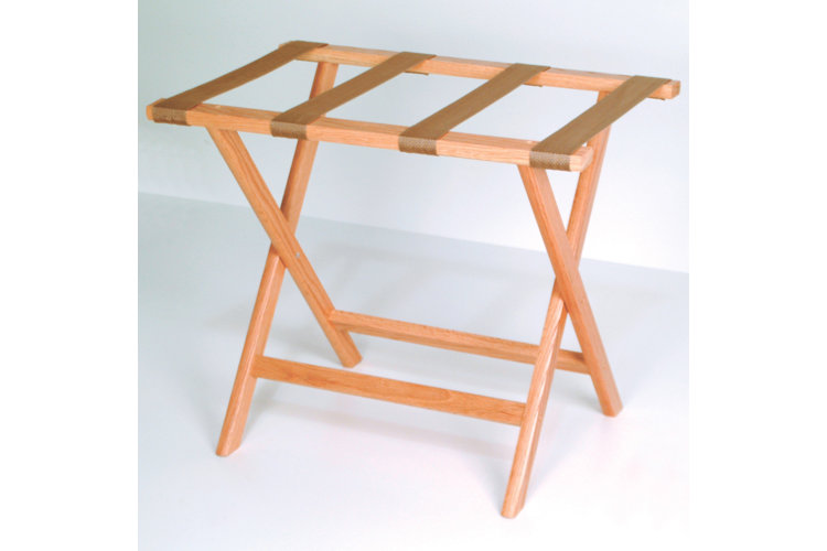 Folding Wood Luggage Rack