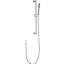 Height Adjustable Handheld Shower With 28 - Inch Slide Bar And 59 Hose, Stainless Steel, Multiple Spray Choices For Diverse Applications Hose Bar, Modifiable Feature, Steel Material, Options