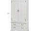 Armoire Louis Phillipe G3190-A