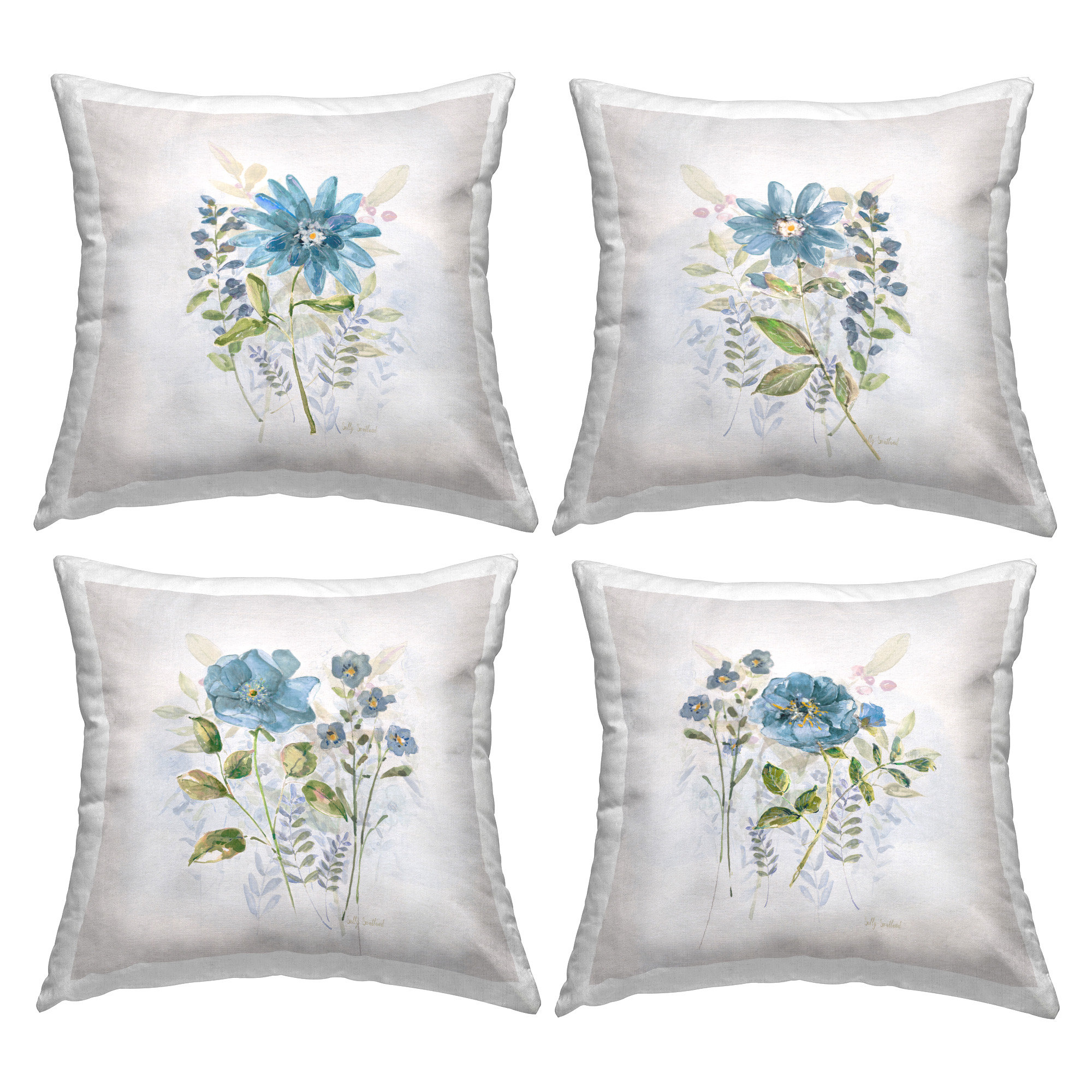 The Inspiring Home Lelia Block Printed Throw Pillow main image 0