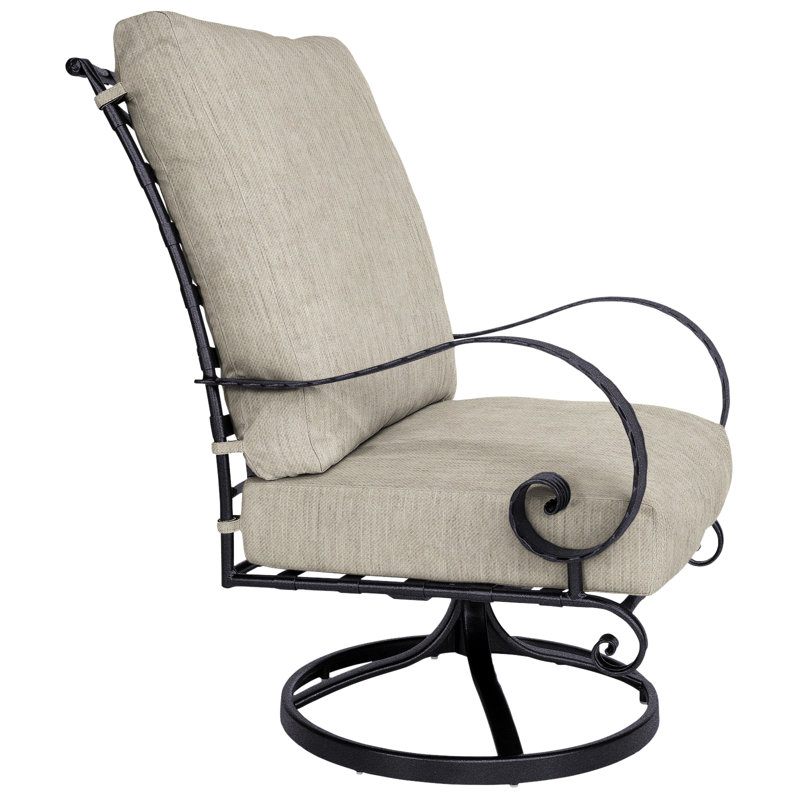 Classico Outdoor Rocker Chair, Graphite, Sahara Cafe