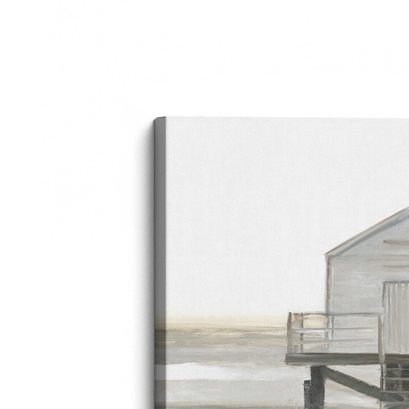 Impression sur toile «Weathered Beach Outpost I» par Ethan Harper, H 30 po x l 40 po, Toile tendue, Ne s’applique pas
