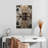 Brampt Leopard Growling Reflection-108448961