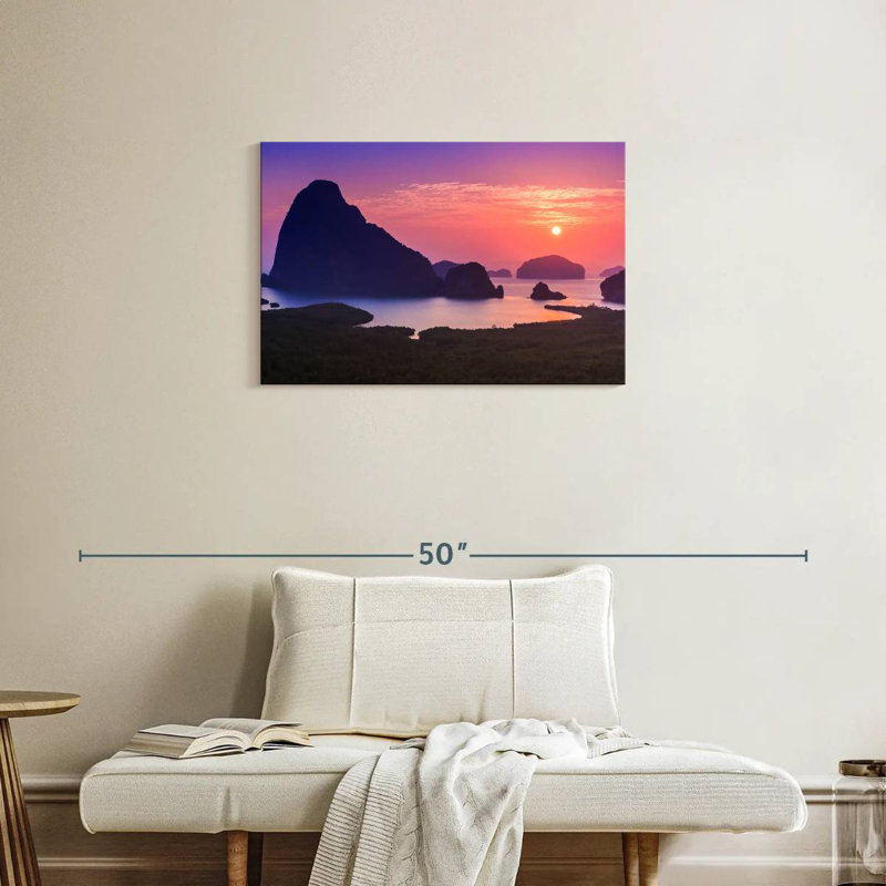 Alvord Phang Nga Bay, 20" H x 30" W