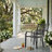 Heavy-Duty Metal Patio Chair with 350LB Capacity, Ergonomic Design, and Quick Assembly for Indoor and Outdoor Use