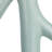 Stoneware Sculptural Vase with Teardrop Handles