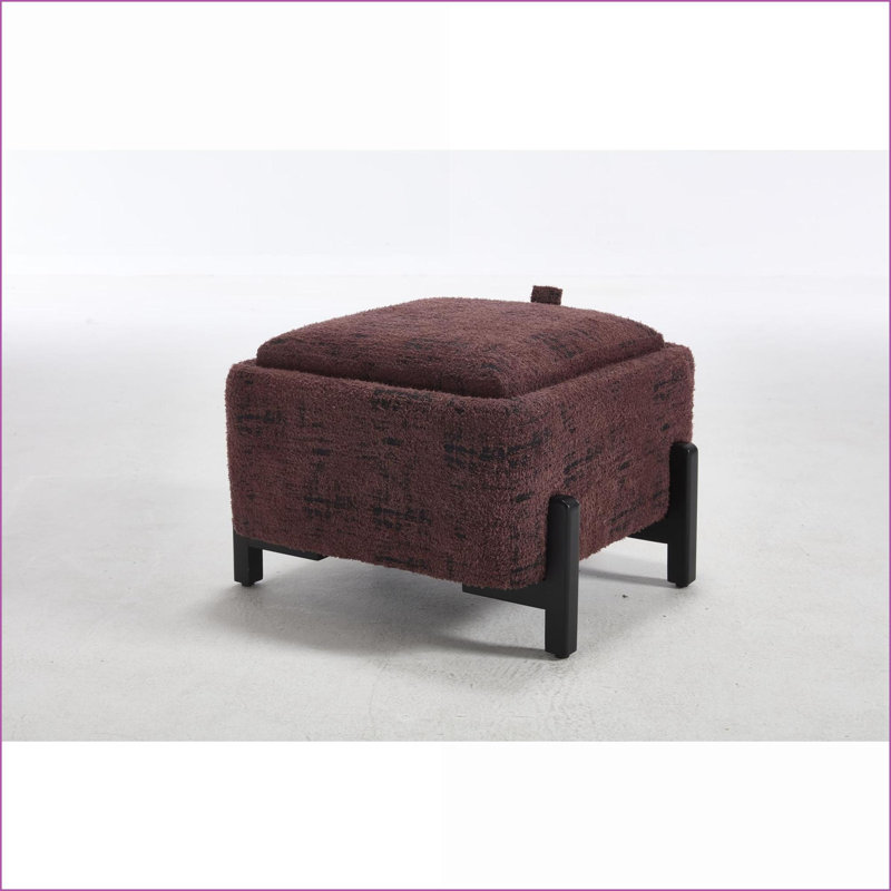 Table basse légère en polyester rouge pour chambre à coucher et amp; Salon, petite maison peu encombrante