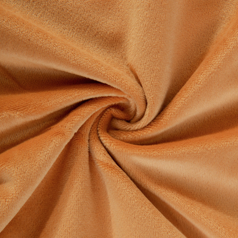 Velvet Zipper Body Pillowcase, Camel
