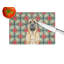 Planche à découper en verre Faw Mastiff Christmas PoinsettIas