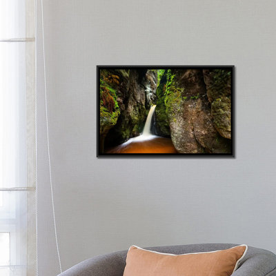 " Czech Republic, Adršpach-Teplice Rocks, Waterfall " by Mikolaj Gospodarek
