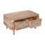Addisen Solid Wood Solid Wood Coffee Table with Storage
