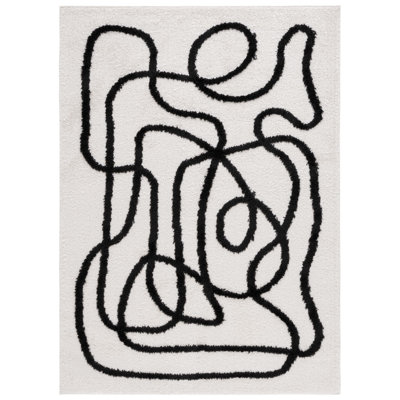 Tapis abstrait Chyanna Performance
