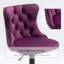 Tabouret de bar pivotant à hauteur réglable Zager-61844849-26442941-61844851