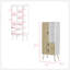 Grande commode Magness, chambre, blanc / Macadamia