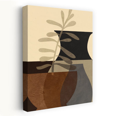 Contemporary Art Abstract Contemporary Art by Treechild - Wrapped Canvas Print