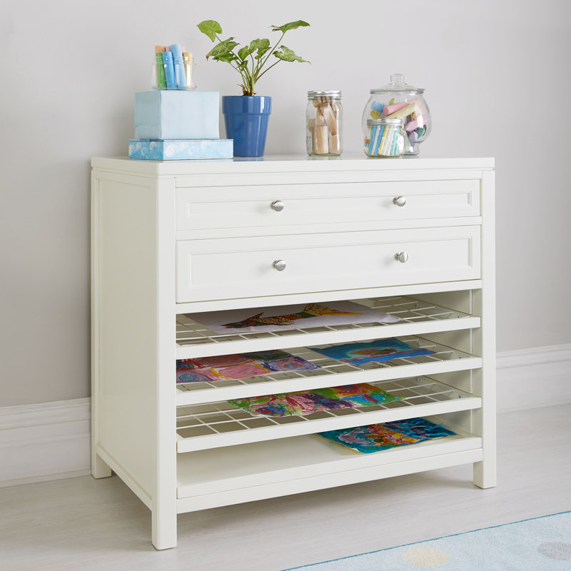 Rangement d'art pour enfants Martha Stewart, Blanc