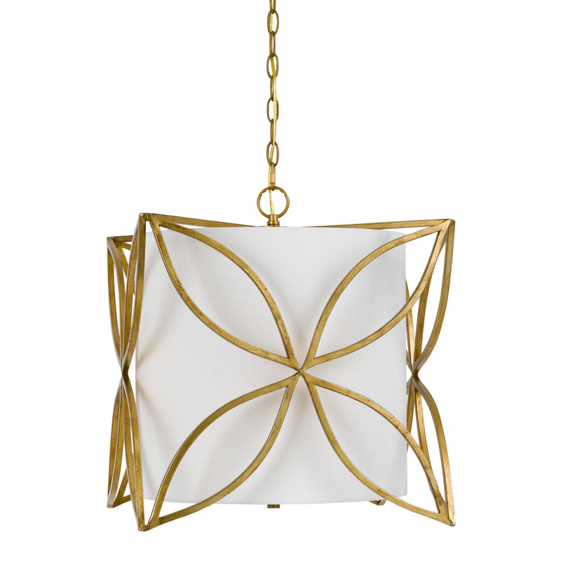 Lustre géométrique unique à 3 lumières Sheppard