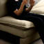Tan Corduroy Footrest, Suits Different Sofas, Comfortable Chair Seating Stool, Matches Multiple