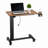 Overbed Table, Mobile Bed Side Table with 4 Wheels, Electric Lifting with Upgrade Button, Rolling Laptop Desk with Cup Holder, Height Adjustable Overbed Desk for Home, Office, Study-976521269