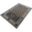 Hand Knotted Wool Area Rug in Sea Green And Beige