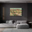  «Pop Desert 1» par Ethan Harper, art mural en verre acrylique, 36 po x 24 po