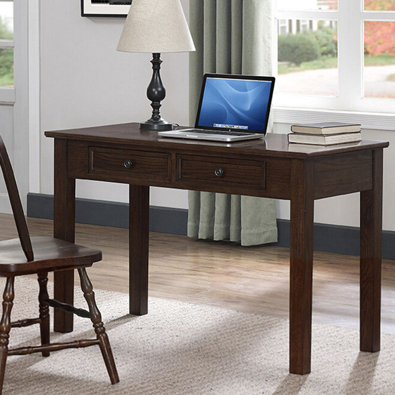 Bureau de style américain avec tiroirs rectangulaires