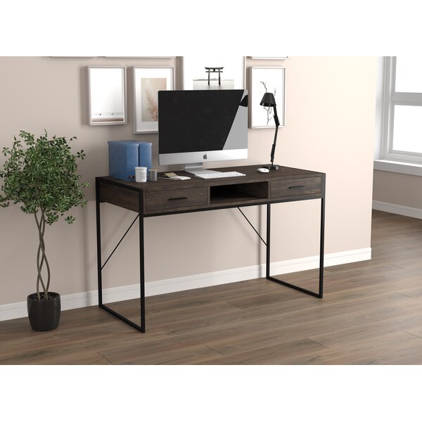 Gracie Oaks Tihiri 48'' Desk & Reviews | Wayfair