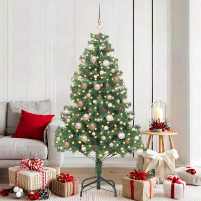 5.91' H Lighted Artificial Christmas Tree