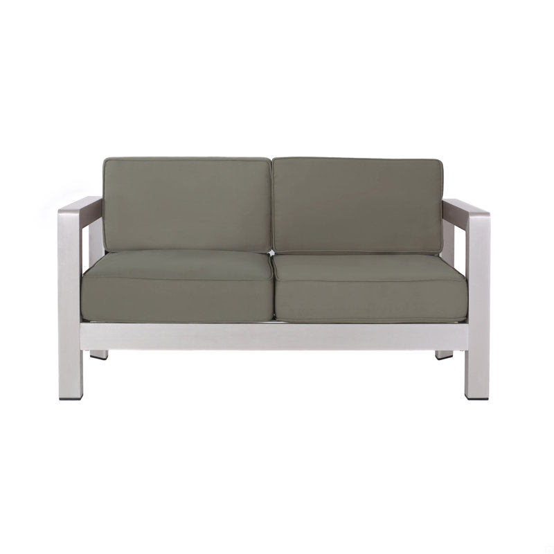 Loveseat, Light Gray