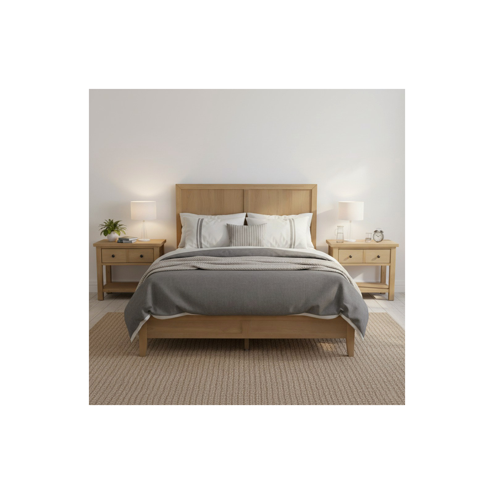 Dinwiddie Standard Platform Bed, Queen