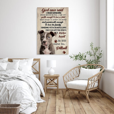 " So God Created The Pitbull "