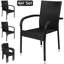 Stonefort stackable garden Chair set