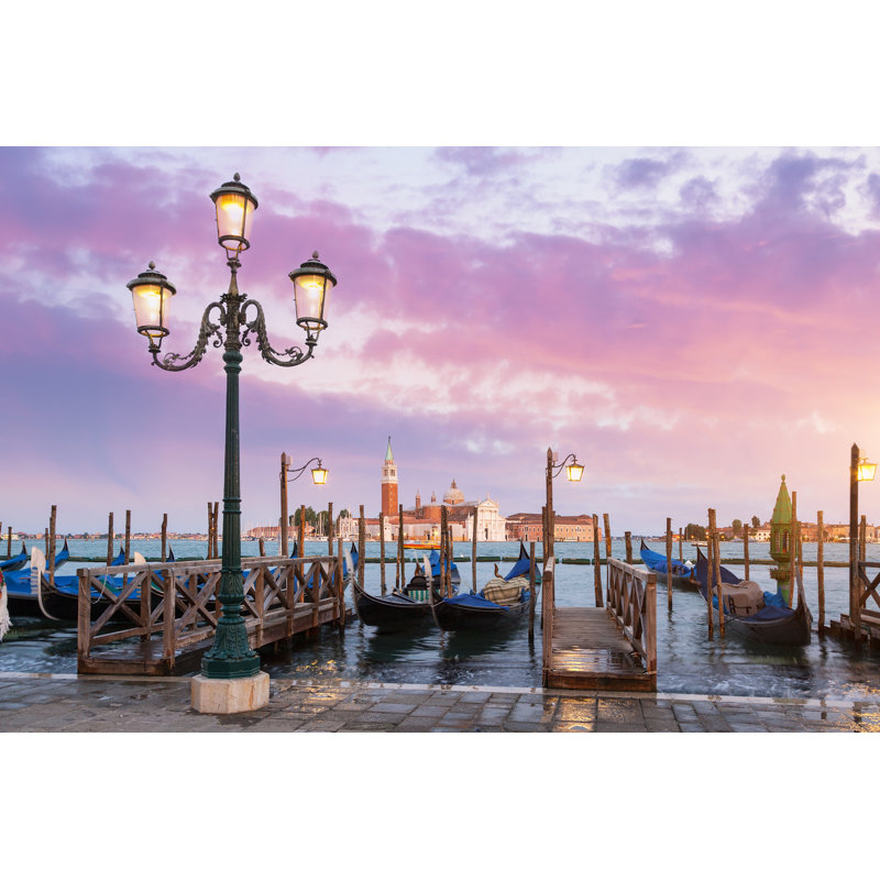 San Giorgio Island by Johnkellerman - Wrapped Canvas Print, 30cm H x 46cm W