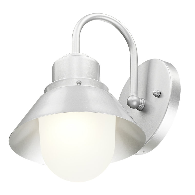 Boler Wall Light, Brushed Silver