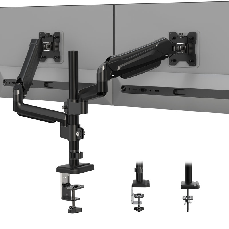 Hirsh Inbox Zero Multi-Screen Single Screen Desktop mount Electronic Mount