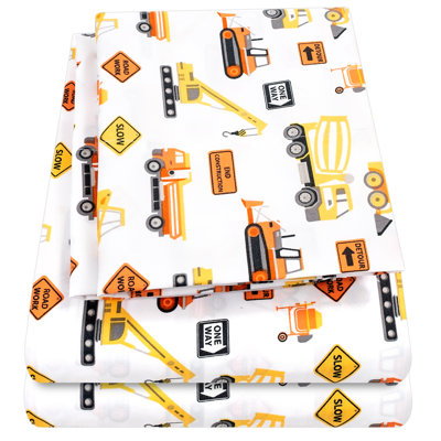 Kids Printed Classic Microfiber Sheets