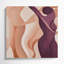 Abstrait art figuratif beige sur toile 38-775872391