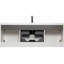 Meuble-lavabo flottant 60 po avec lavabo, armoire de rangement murale avec lavabo à surface solide et tiroirs à fermeture en douceur entièrement assemblés