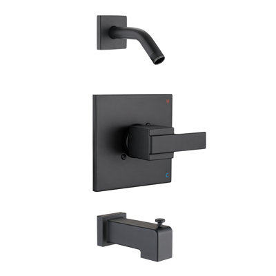 Replacement For Delta 13/14 Series Shower Faucet Trim Kit, Shower Arm, Shower Handle& Tub Spout