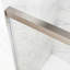 Porte de douche coulissante double en nickel brossé avec verre trempé transparent VIGO Satro E-Class l 52 po à 60 po x H 74 po-124638808