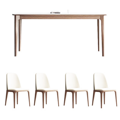 Small apartment with simple dining table