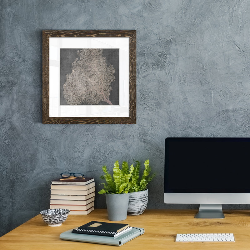 Nuit trouble, reproduction d’art encadrée, White Framed Paper, H 17 po x l 17 po x P 1,5 po, Blanc