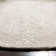 Bernon Hand Tufted Viscose/Wool Damask Rug in Silver/Ivory