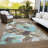 Machine Washable Indoor/Outdoor Claudian ACN1487 Khaki Rug-103147960
