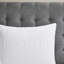 Housse de couette en coton blanc et coton