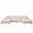 Convertible U-shaped Combination Sofa-117582058