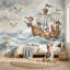Papier peint fantaisiste pour enfants Pirate Adventure-1452814412-1452814413