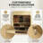 Shoe Cabinet with Adjustable Shelves,Top Drawer-2122527914