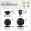 32 Piece Porcelain China Dinnerware Set - Service for 8-63166244