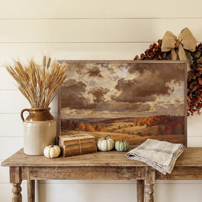 Flyover Autumn Woods
